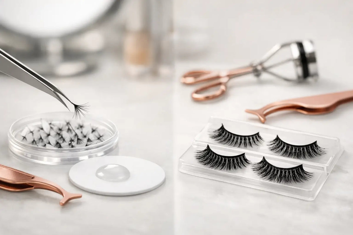 Lash Clusters vs Strip Lashes: Choose Your Look