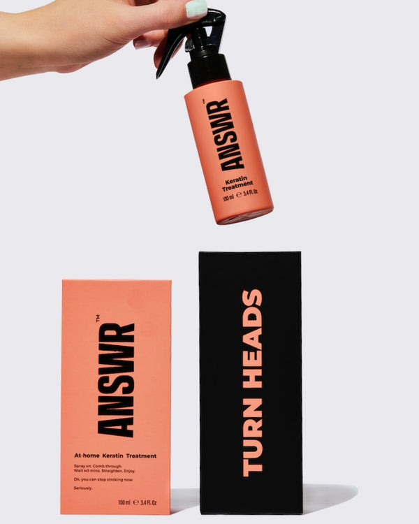 At-home keratin treatment