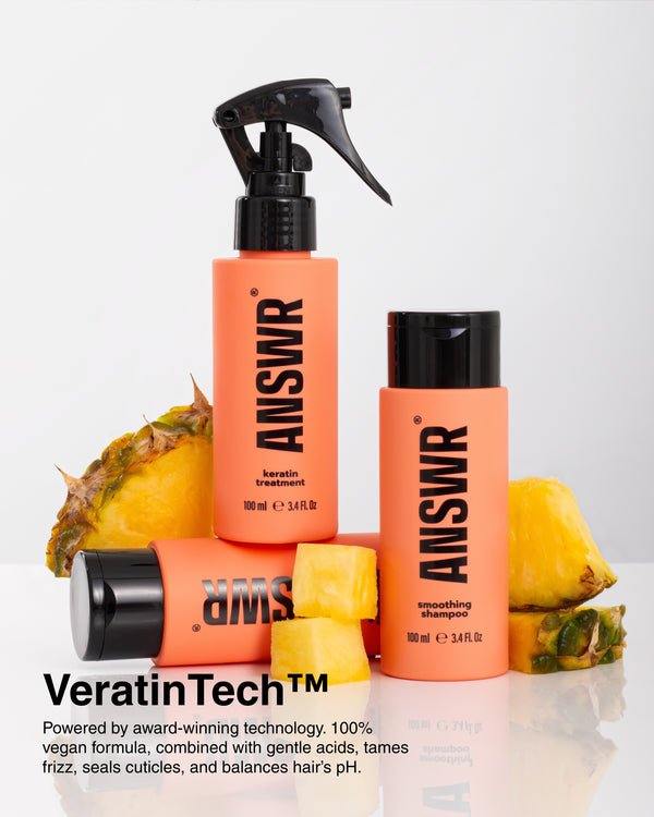 At-home keratin treatment kit + Flyaway control stick