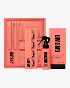 At-home keratin treatment +  Lash extension starter kit