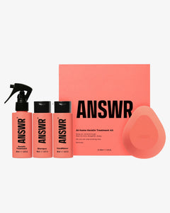 At-home keratin treatment kit + Hair removal drop