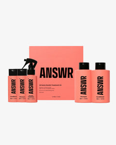 At-home keratin treatment kit + Shampoo & conditioner