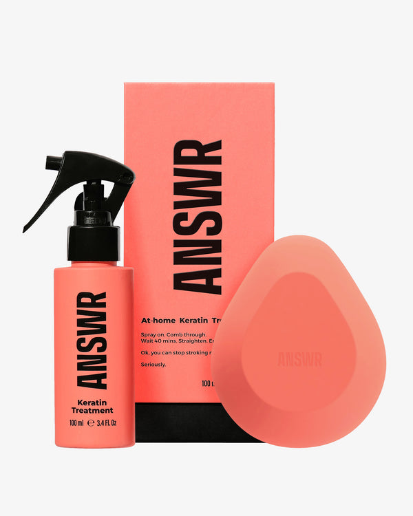At-home keratin treatment +  Hair removal drop