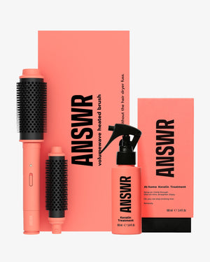 At-home Keratin Treatment + Volumewave Heated Brush