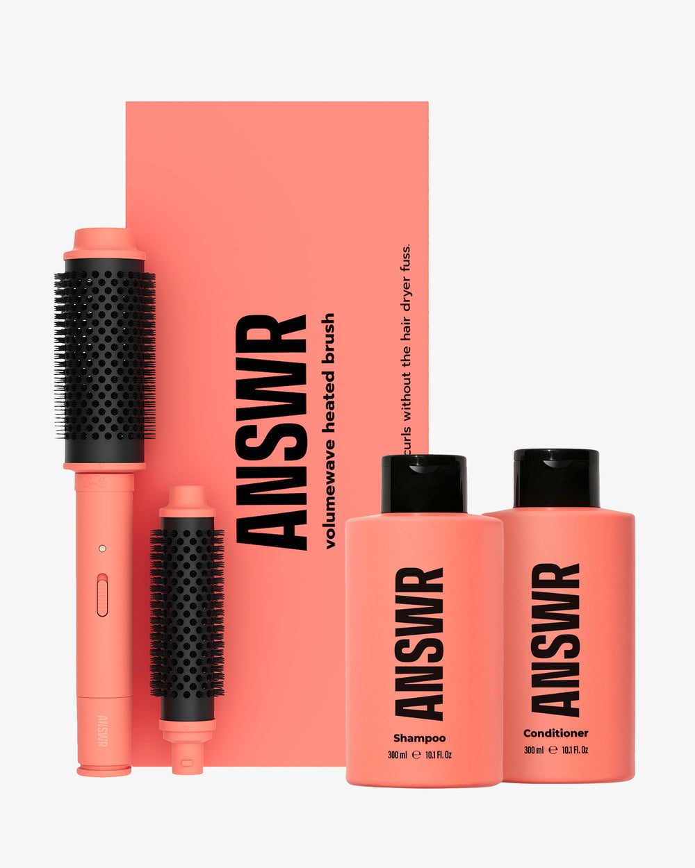 Volumewave heated brush + Shampoo & Conditioner