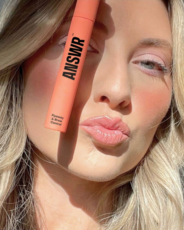 At-home keratin treatment +  Flyaway control stick